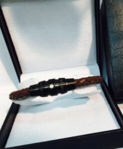 Mont Blanc Leather Bracelet